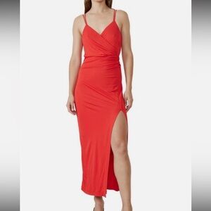 Bardot Red Semi-Formal Dress